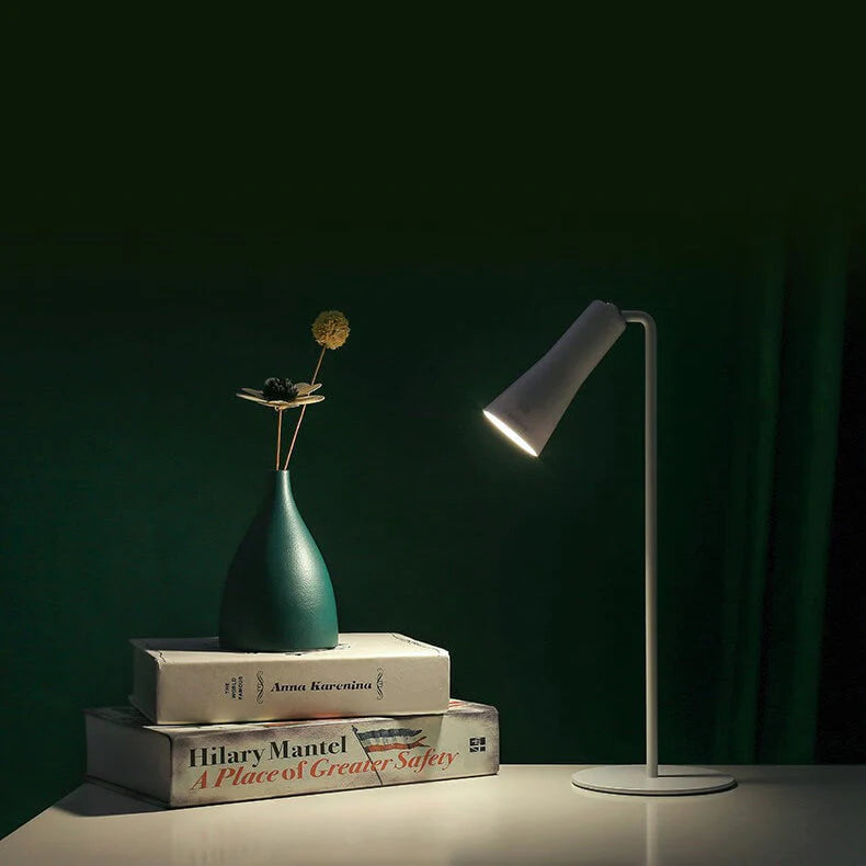 💡Minimalist LED Lamp – Magnetic Head &amp; USB Charging, Wireless Design