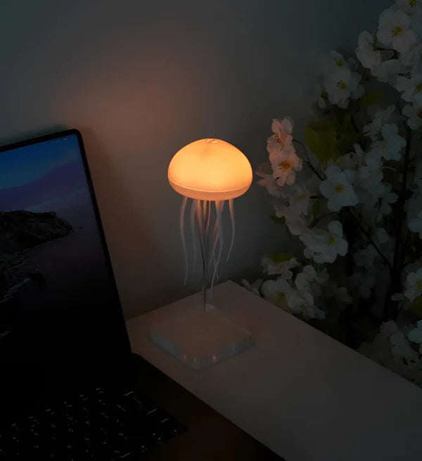 🍄 RGB LED Jellyfish Lamp – Organic Design &amp; Atmospheric Light