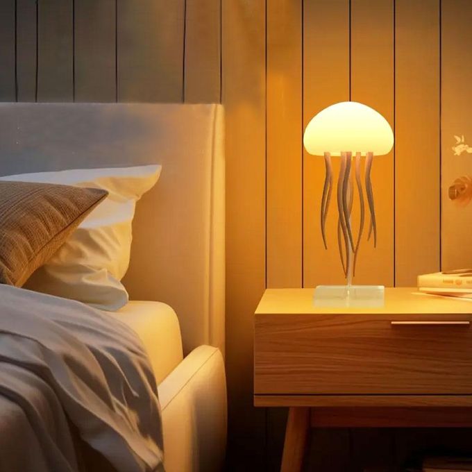 🍄 RGB LED Jellyfish Lamp – Organic Design &amp; Atmospheric Light