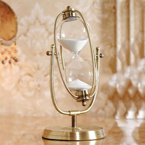 ⏳ Sablier rotatif décoratif – 30 minutes d’équilibre et de contemplation