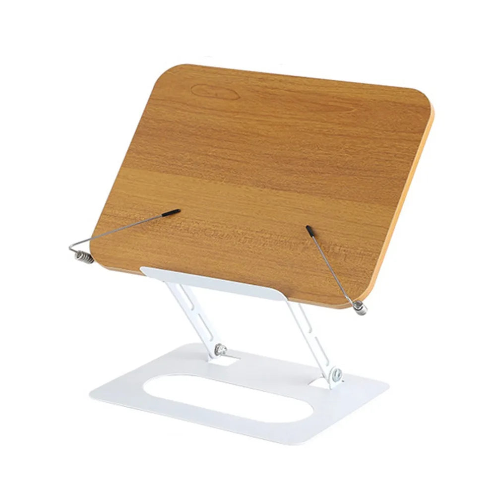 Support de lecture en bois rotatif – Confort ergonomique & design