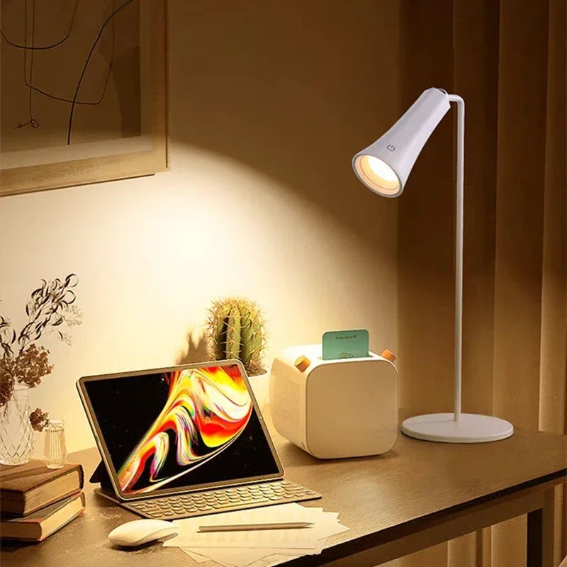 💡 Lampe de bureau LED – Design épuré, tête magnétique & recharge USB - Mylittlestudio