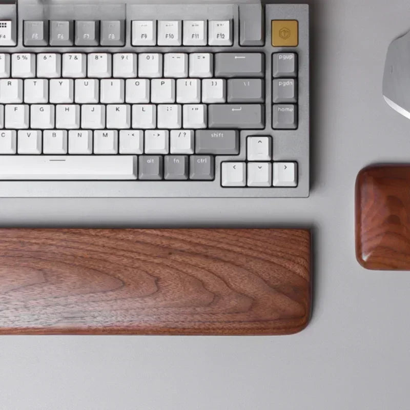 ✋ Repose-poignet en bois massif – Pour un confort naturel au bureau