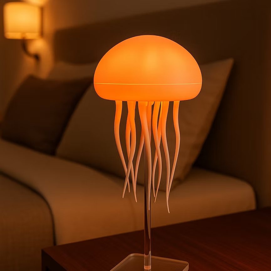 🍄 RGB LED Jellyfish Lamp – Organic Design &amp; Atmospheric Light
