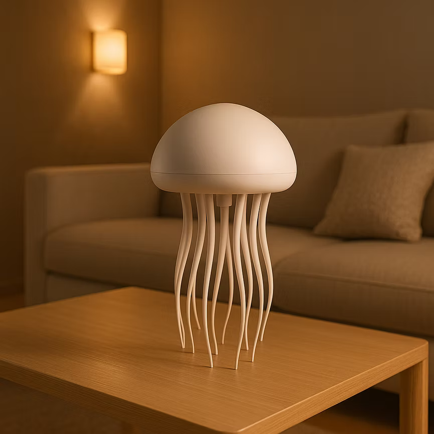 🍄 RGB LED Jellyfish Lamp – Organic Design &amp; Atmospheric Light