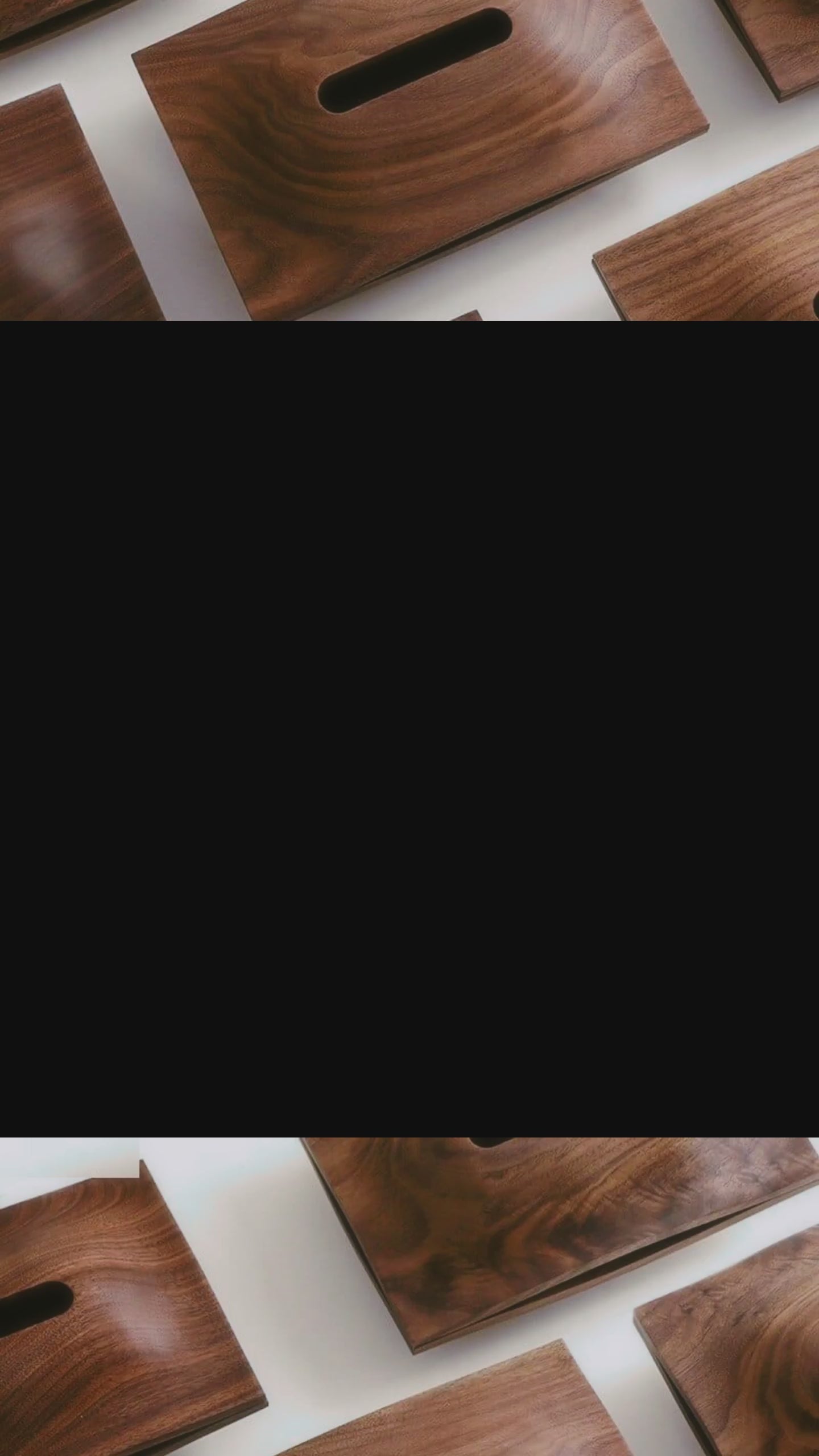 🪵 Boîte à mouchoirs en bois sculpté – Pour une élégance discrète au quotidien